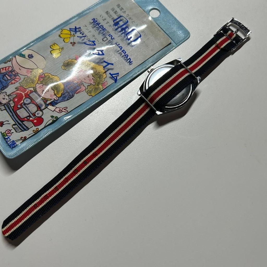 Б/у Ретро Q&Q Candy Candy Ручной завод Часы Винтажные со стикером Toei