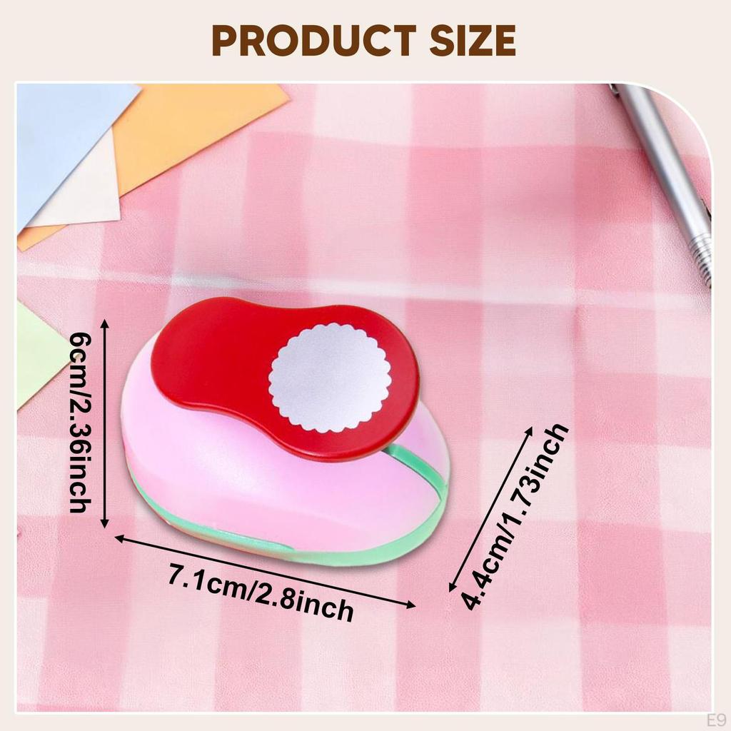 Фигурный бумажный крафт Дырокол Многофункциональный Легкий Компактный Дырокол Инструмент для резки
