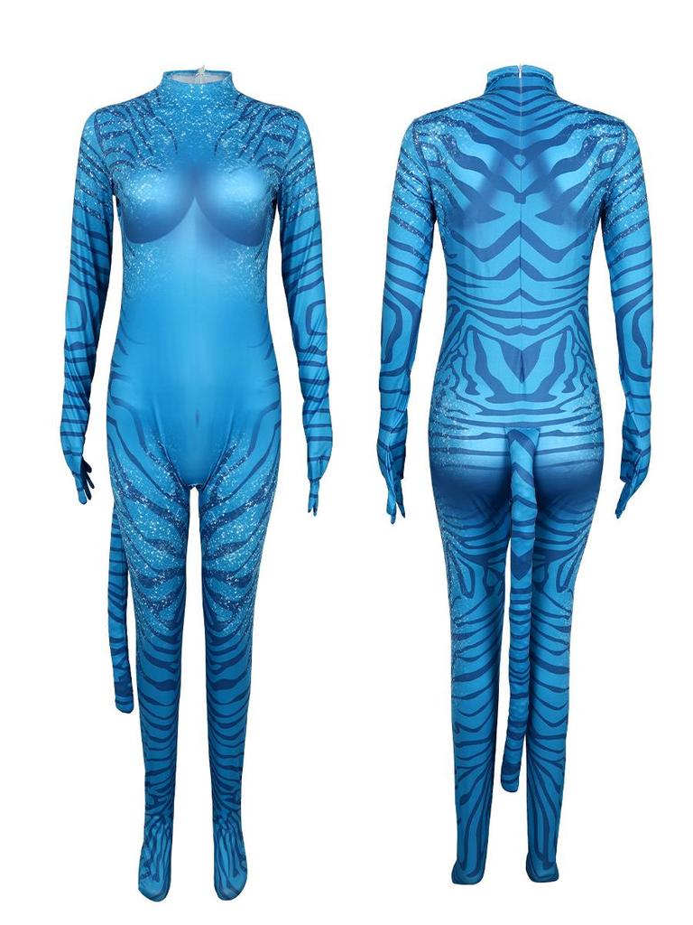 Avatar 2: The Way of Water Cosplay Jumpsuit for Kids & Adults - Role-Playing & Stage Performance Costume