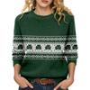 LXF-YT52-Saint Parkrit pullover sweater European and American spring and autumn long-sleeved explosion Fair Island