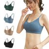 Women's Push-up Bra Elastic Gather Bra All-match Underwear Seamless Bra Wireless Solid Color Thickening Underwear