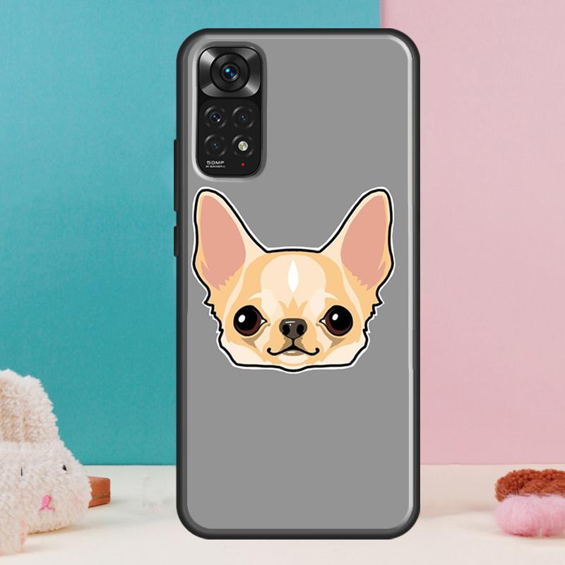 Чехол для телефона Xiaomi Redmi с собакой чихуахуа для Redmi Note 13 12 Pro 14 11 9 10 9S 10S 11S 12S Redmi 14C 13C 10C 12C