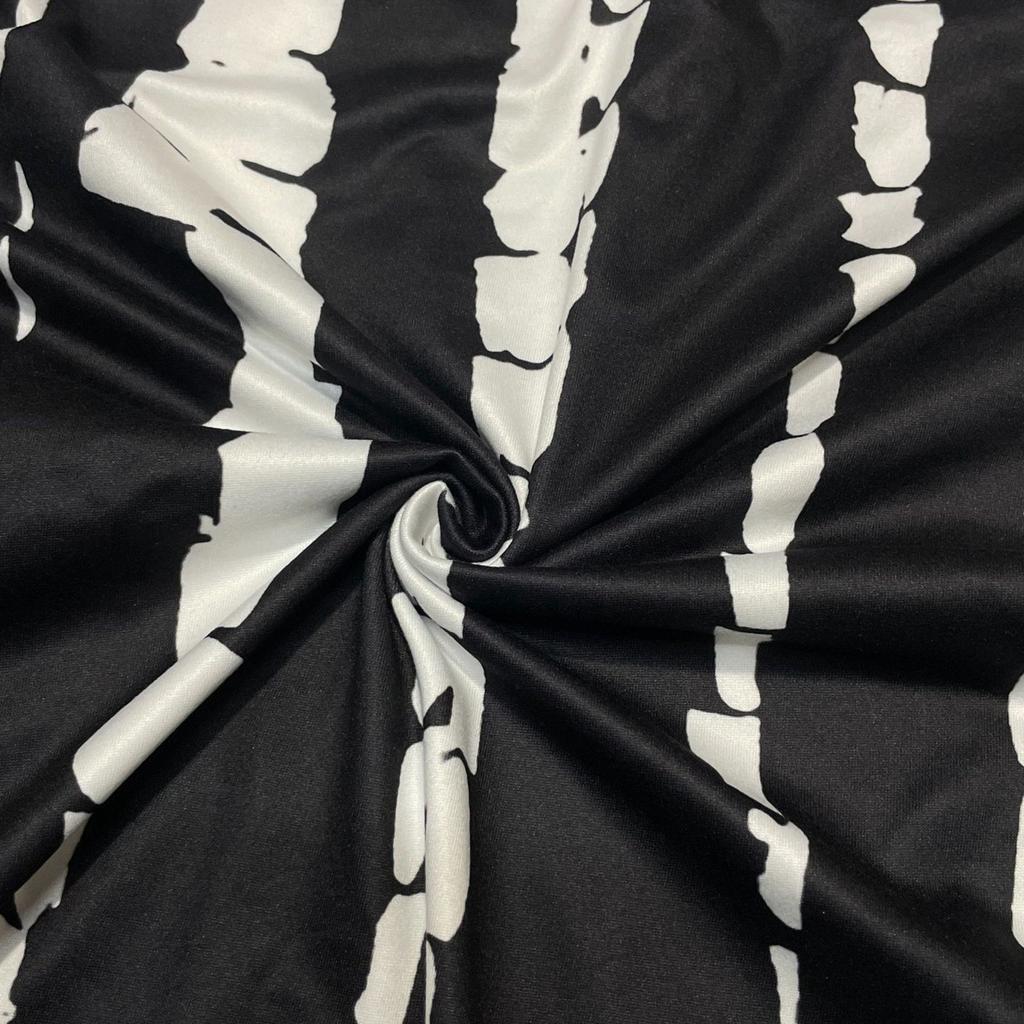 Women's Fashionable Retro Printed Camisole Waist Cinching Casual Dress