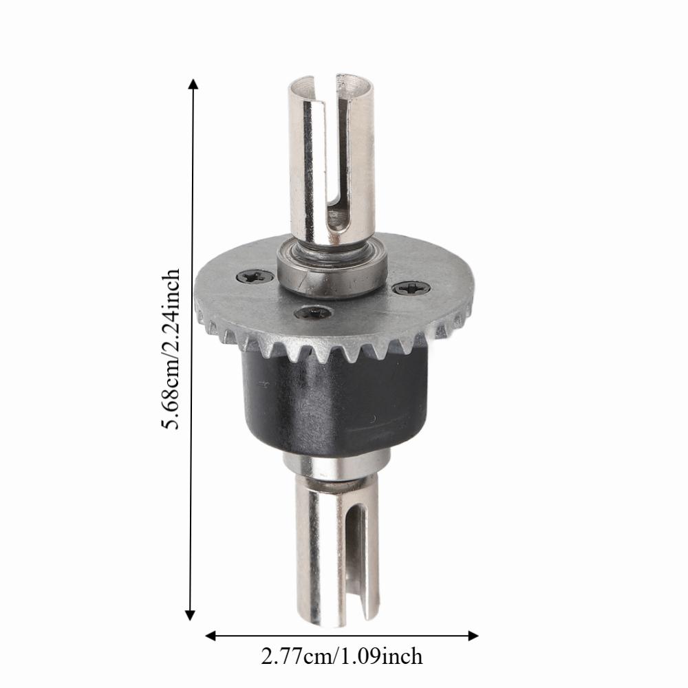 Front Differential Assembly for WLTOYS 12428/12427/12428-A B C D/12423/12628/124006 1/12 RC Car