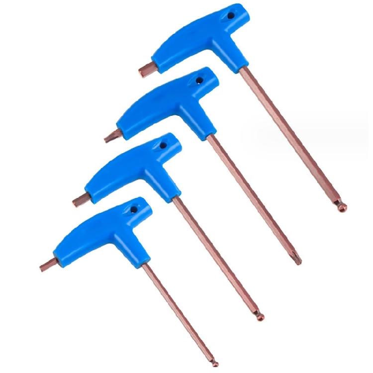 Шестигранный ключ с Т-образной ручкой, длинные рычаги, шестигранник с шаровым наконечником, инструмент-отвертка