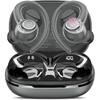 Wireless Earbuds, Bluetooth 5.4 Headphones Sport, Over Ear Buds With ENC Noise Cancelling Mic, 48H, Wireless Earphone With Earhooks, Stereo Deep