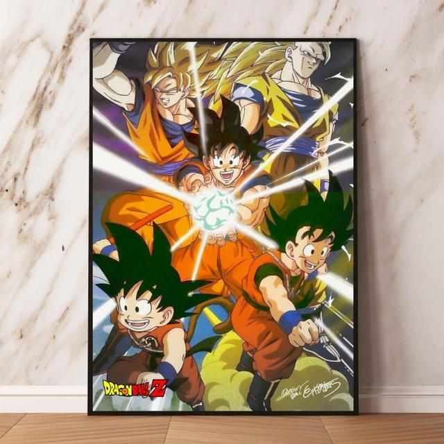 Картина на холсте Dragon Ball Wukong Плакат Игрушка в подарок Картина Детская кукла