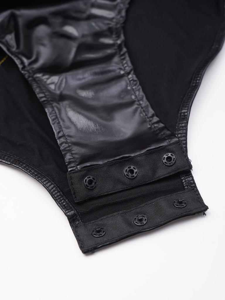 Детский блестящий купальник для девочек с длинным рукавом, бронзовая ткань, пэчворк, открытая спина, танцевальная одежда для выступлений