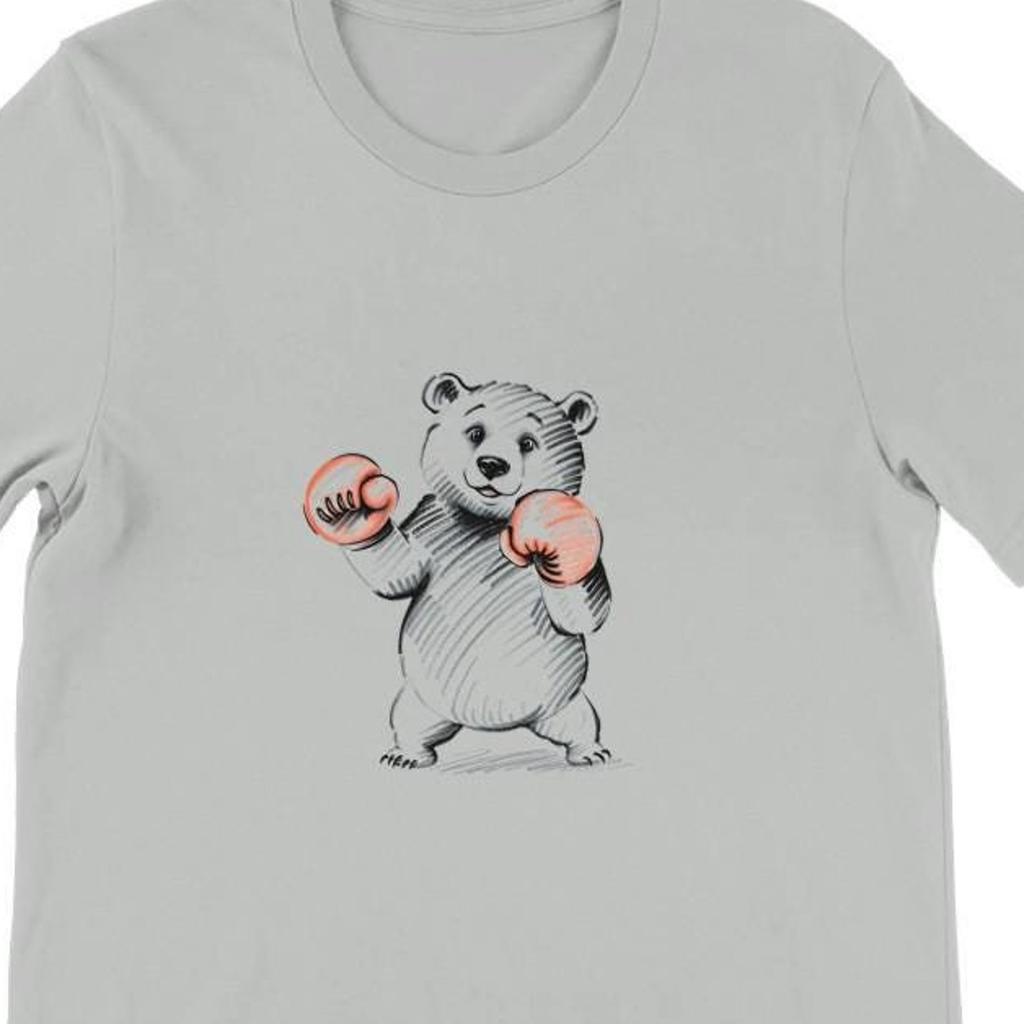 Bear Boxing Shirt , Unisex, Animal Lover Shirt, Funny Animal T-shirt, Gifts For Him, Gifts for Her