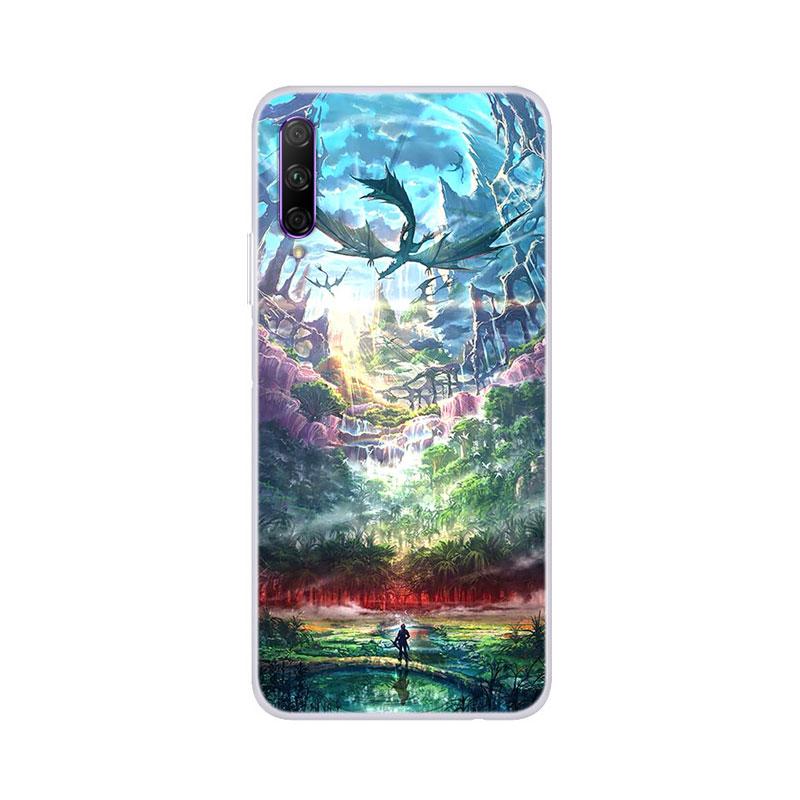 For Huawei Y9S Case Huawei Y9S 2020 Case Silicone TPU Soft Back Cover Phone Case For Huawei Y9S Y 9S Y9 2019 Coque Bumper