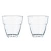 Набор термостойких стеклянных стекол из 2 термостойких стекол по 260 мл. Можно штабелировать в микроволновой печи. Можно мыть в посудомоечной машине. Сделано в Японии. HARIO Glass HSG-1624.