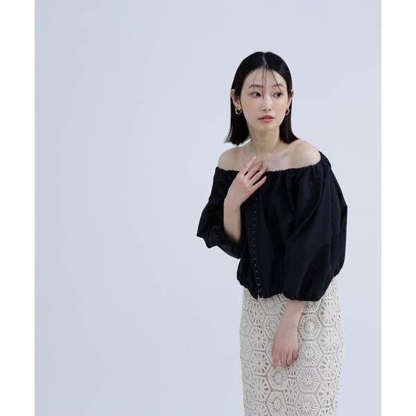 Базовая блузка Natural Beauty с застежкой-крючком, бежевая в полоску, женская, с открытыми плечами,