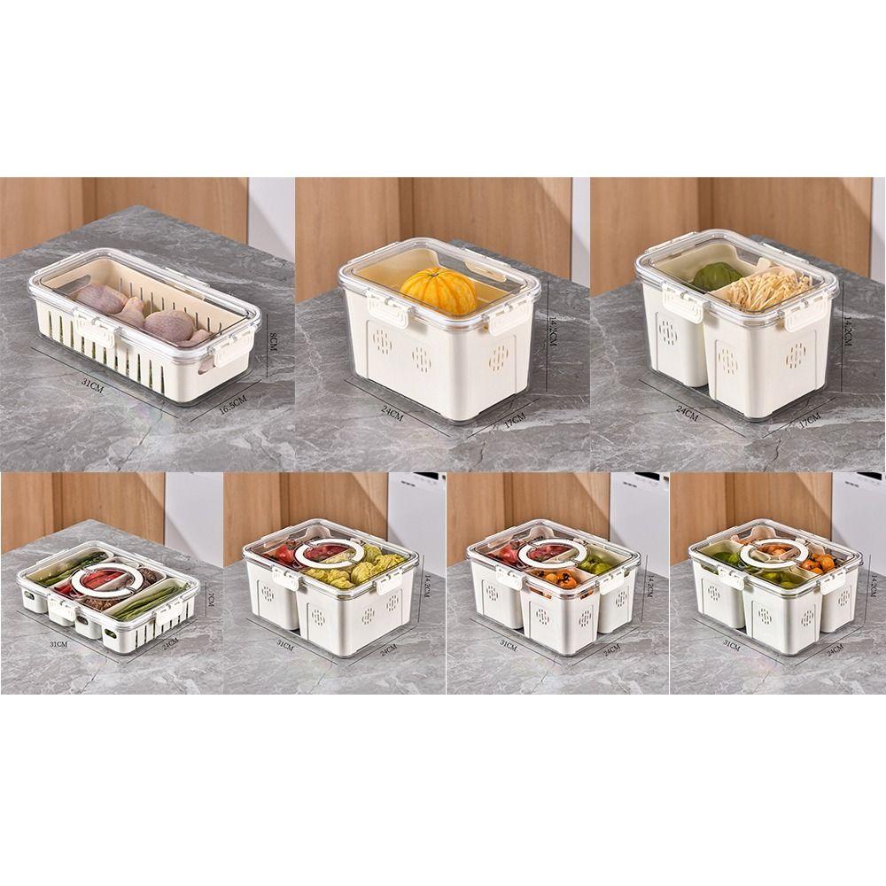 С крышкой органайзер для холодильника пластиковый контейнер для хранения в холодильнике портативный контейнер для хранения в холодильнике дом