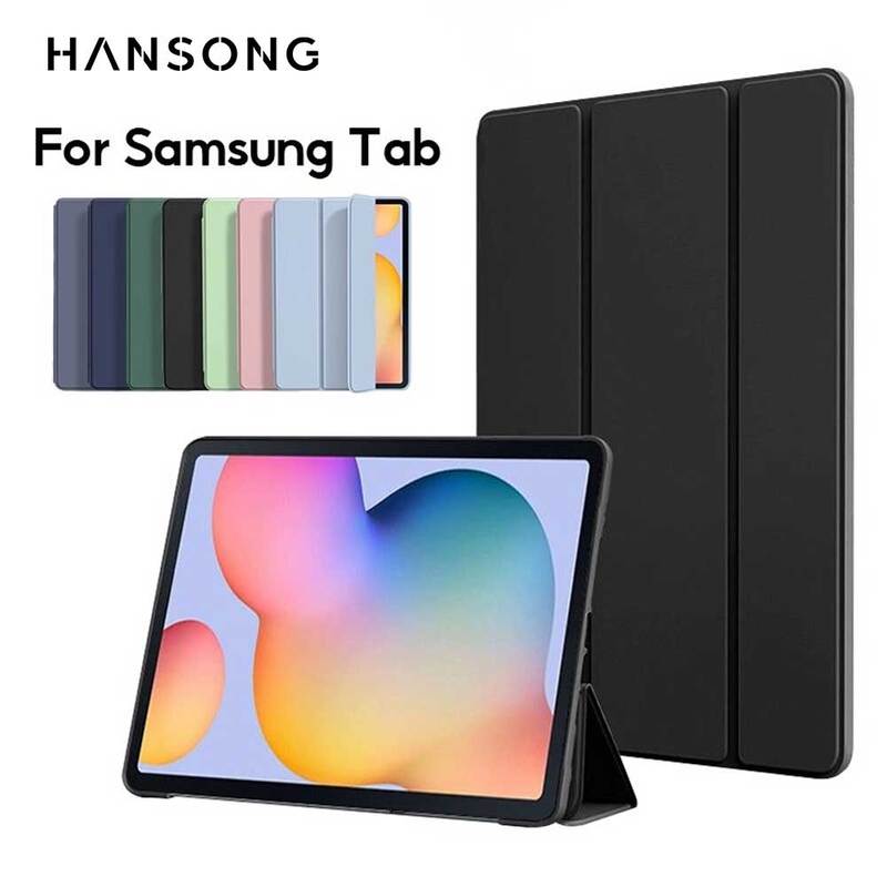Чехол для Samsung Планшетный чехол для Galaxy A7 lite S6 liteTab A9 A8 A7 S7 S8 S9 и Plus FE Умная обложка с функцией Авто Сон/Пробуждение