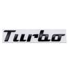 Новый задний значок TURBO для автомобиля, подходит для значка модификации производительности с турбонаддувом, 3D металлические отдельные буквы TURBO наклейка на багажник