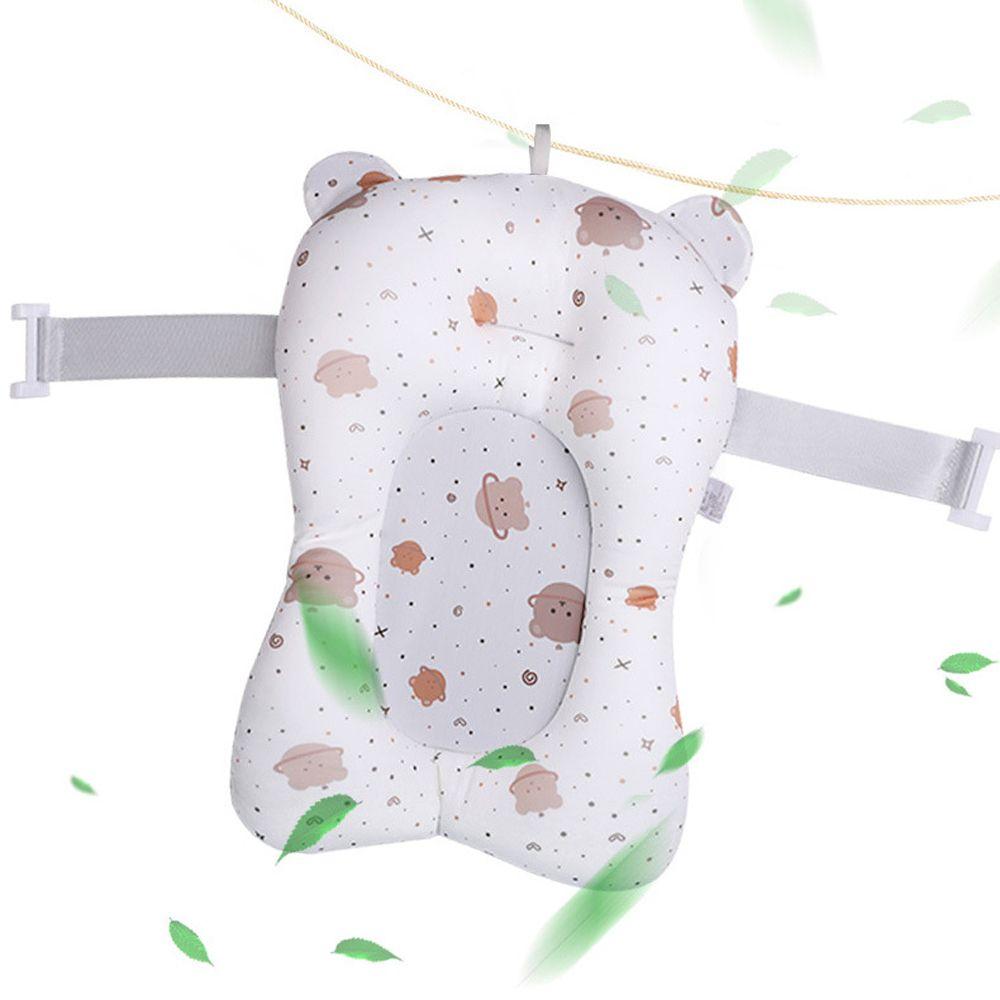 Cute Bear Rabbit Security Infant Bathtub Pad Shower Support Mat Baby Bath Cushion Newborn Bath Seat