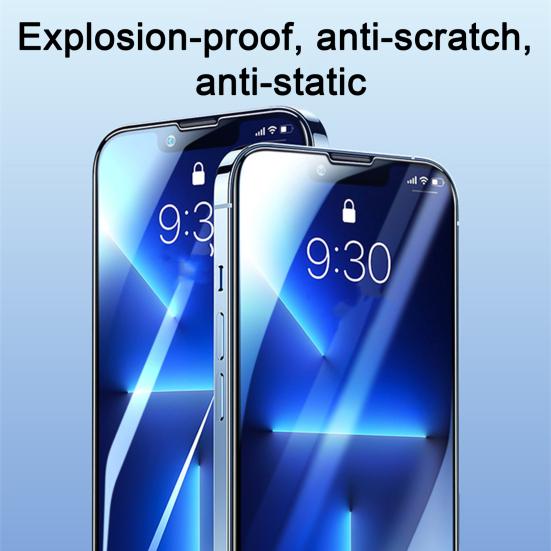 Закаленная пленка Максимальная прозрачная защита и идеальное расположение дисплея Закаленная пленка для iPhone15/Pro
