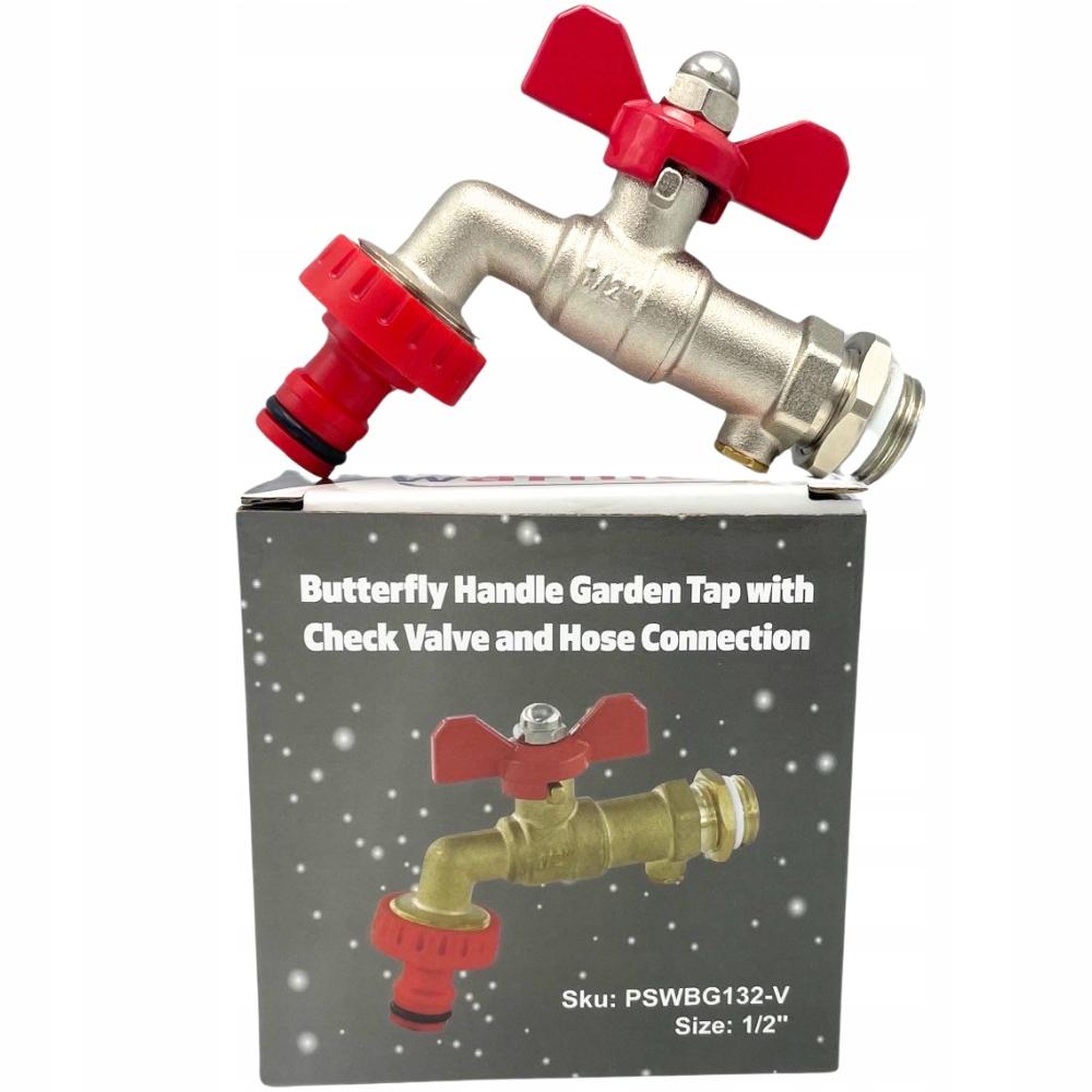 Garden Tap 1/2 Anti-pollution Draw-off Valve With Quick Connector, External