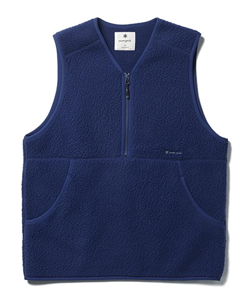 Жилет Термо Боа Флисовый Жилет Синий [Snow Peak]