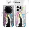 For Oppo Find X9 Pro X8 Pro X7 Ultra Reno 15 Pro 15F 14F 13F A6T Pro “Graffiti Freedom” Micro Frosted Hard Phone Case /Soft Border Shockproof Cover