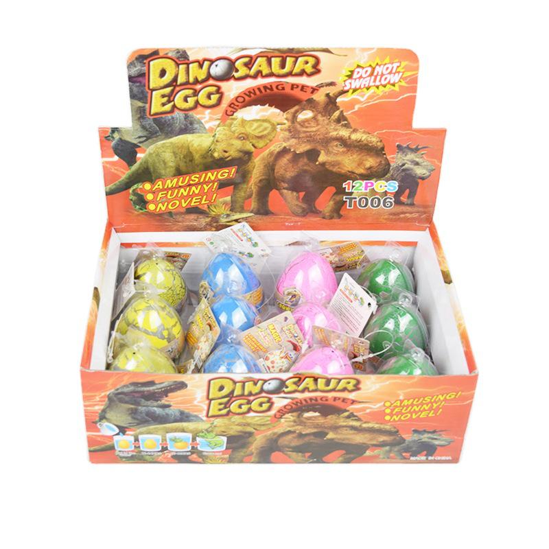 Jumbo Hatching Dinosaur Egg Toy: Water-Expanding Educational Easter Surprise for Kids