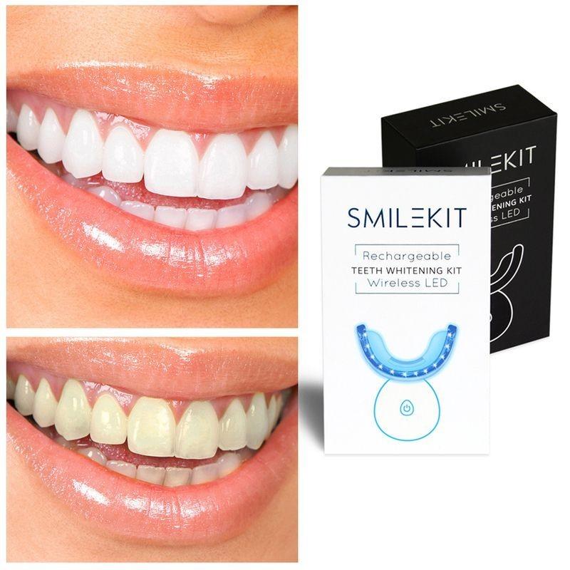 Whitening Smilekit Teeth Light Lamp Kit Tooth Whitener Oral Care Hygiene White