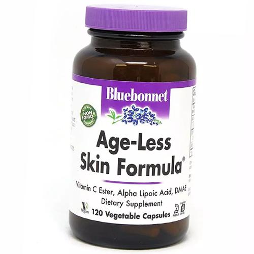Формула омоложения кожи, Age-Less Skin Formula, Bluebonnet Nutrition  60вегкапс (70393014)