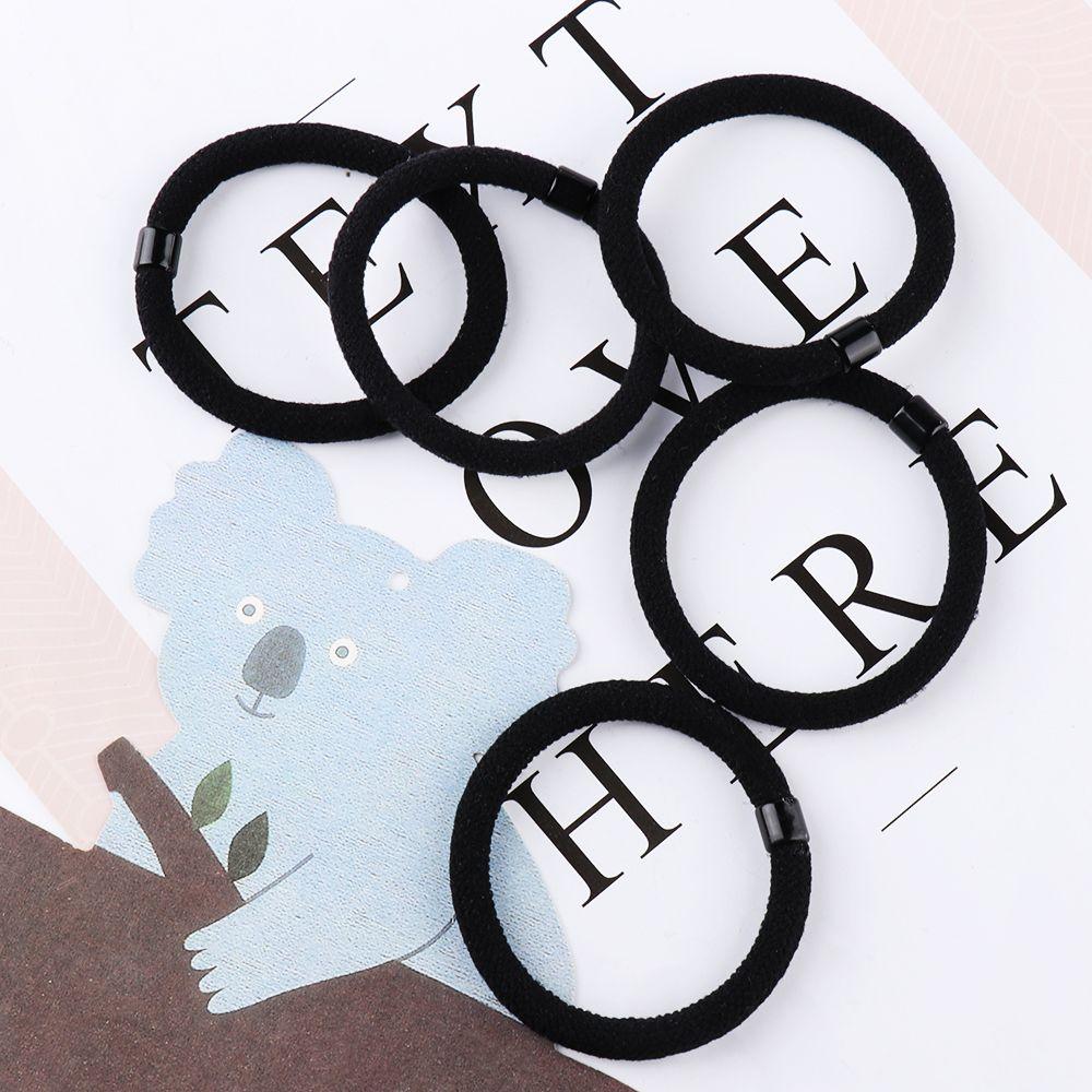 Candy Color Elastic Tie Rope Rubber Hairband Headband Ponytail Holder Lady Hair Band