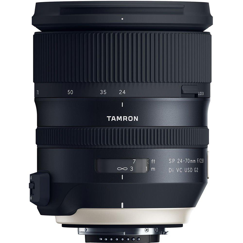 Tamron Стандартный зум-объектив с большой диафрагмой Di VC USD G2 для Nikon, совместимый с полнокадровыми камерами A032N SP24-70mm F2.8