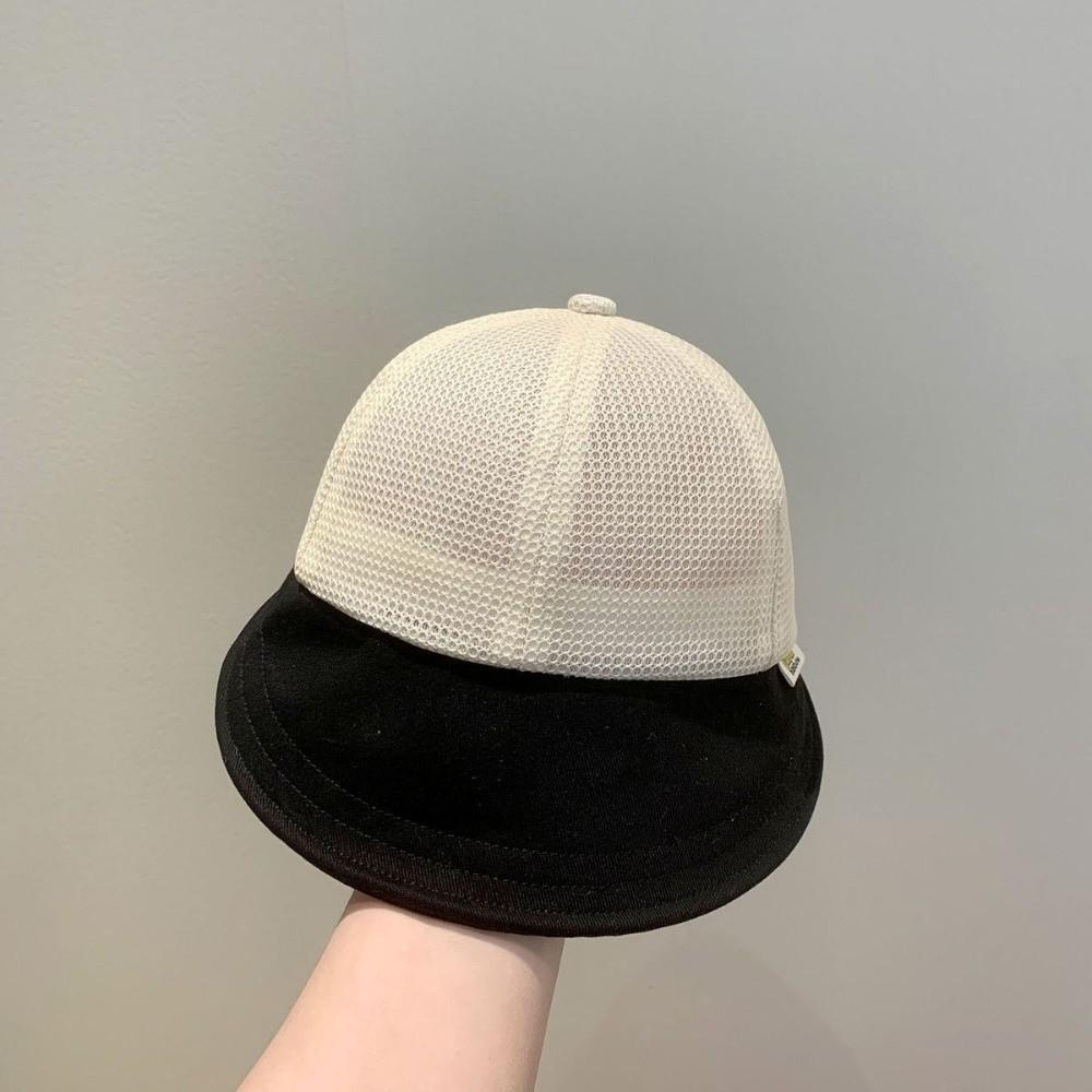 Adjustable Strap Baby Baseball Cap Hollow Peaked Visor Cap Fashion Panama Hat Summer