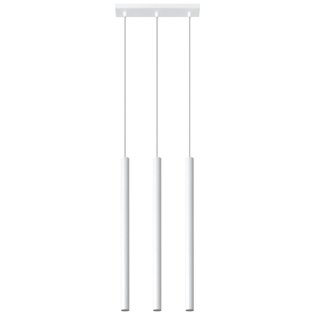 Pastelo 3 white hanging lamp