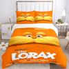 The Lorax Movie Poster Bedding Set Comforter Cover Gift for Bedroom,Includes 1 Cover and 2 Pillowcases, No InsertB629