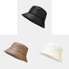 Минималистичная кожаная кепка-рыбака с коротким козырьком для защиты от солнца и повседневной носки