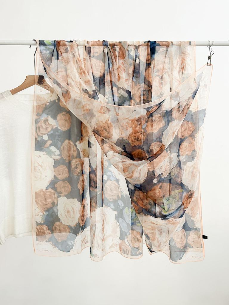 180*135cm Summer Chiffon Silk Scarf Women Outdoor Sunscreen Shawl Soft Bandanna Fashion Luxury Brand Shawl Head Long Hijab Wrap