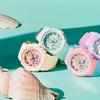 Casio Baby-G Sports Series Macaron Color Block Waterproof Shockproof Quartz Watch Resin Strap Women Watches Pink BGA-280-4A2PR-PERSON