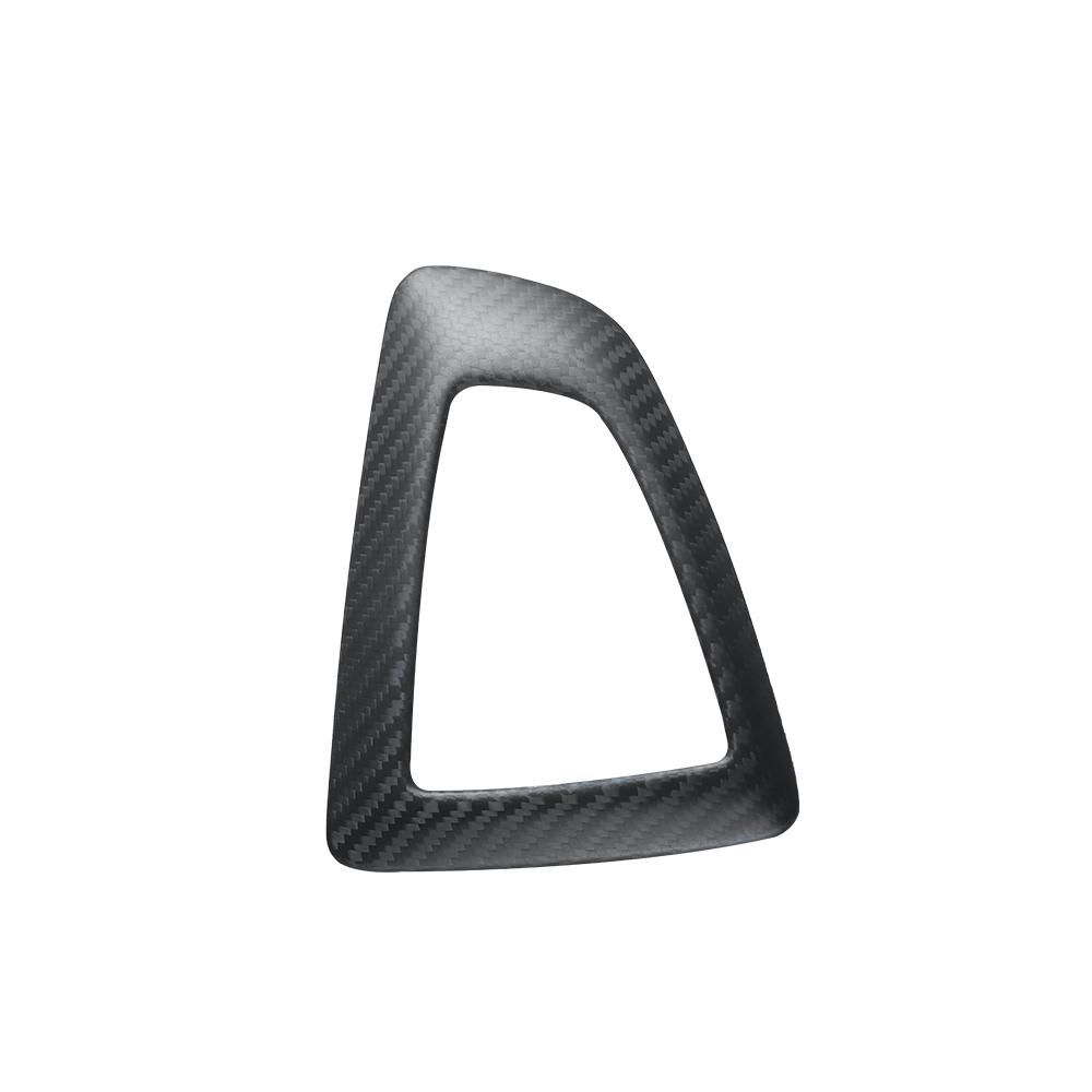 LHD Dry Carbon Fiber Matte Finished Gear Panel Frame Cover for BMW 1 2 3 Series F20 F21 F22 F23 F30 F31 F34 F35 F32 F33 F36