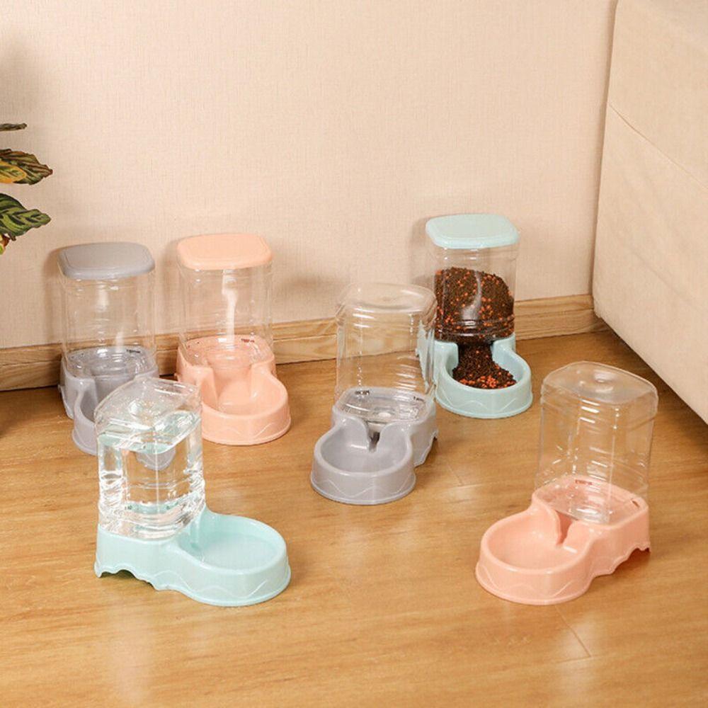 Large Capacity Cat Feeding Pet Supplies Corner Dog Bowl Pet Feeder Dog Food Dispenser Drinking Bowl