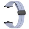 For Xiaomi Smart Band 8 Pro Silicone Watch Strap Wristband with Magnetic Folding Buckle
