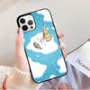 Чехол для телефона с детенышами тюленей Задняя крышка для iPhone 17 Air 16 15 14 13 11 12 Pro Max Plus Чехол