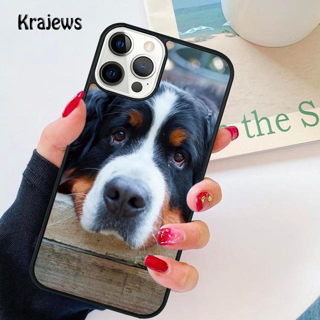 Бернский зенненхунд мягкий чехол для телефона для iPhone 17 Air 16 15 14 plus 12 13 pro max coque Shell Fundas