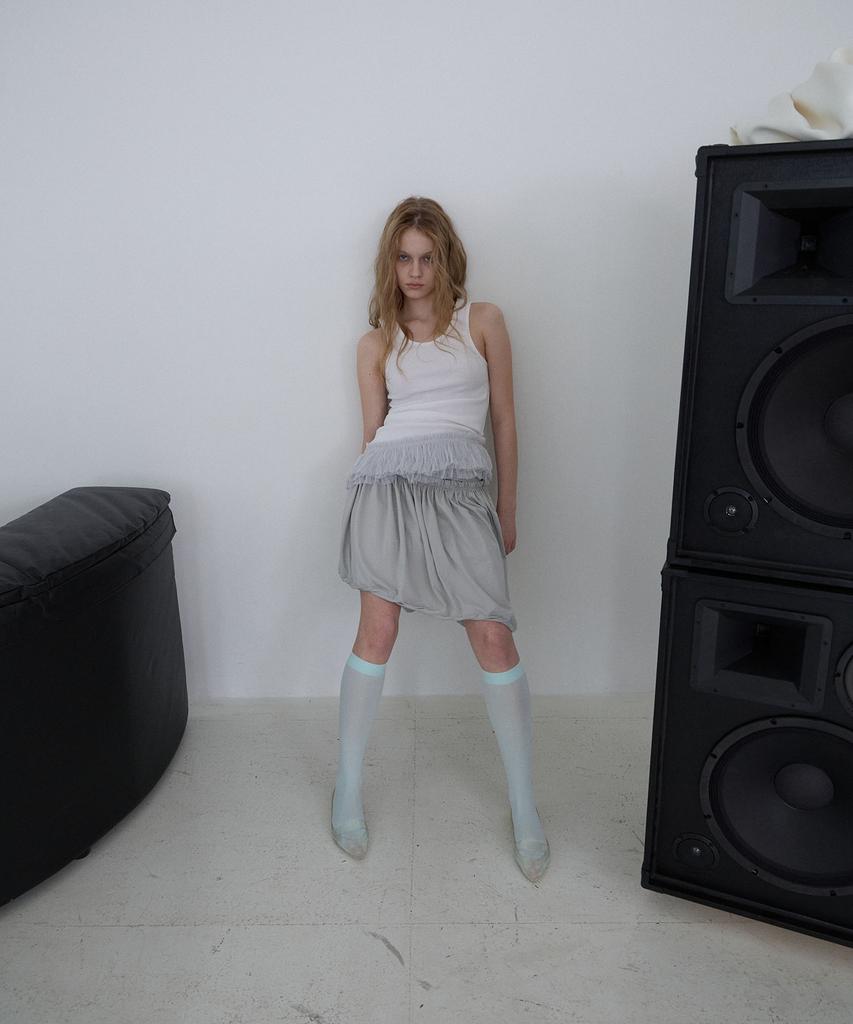 Lcdc Tm Balloon Skirt (Grey)