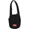 Badalona Badge Pusher Bag, Unisex Black Sachet