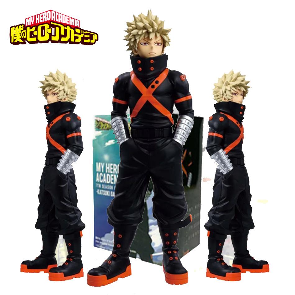 В наличии BANDAI BANPRESTO Моя геройская академия Бакуго Кацуки Аниме Фигурка Действия Модель Рождественский Подарок для Детей
