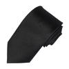 Solid Color Business Tie Formal Faux Silk Pointed Style Men Neckwear Business Trips Formal Event Necktie