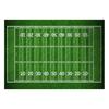 Football Rug Printing Decorative Rectangle Attractive Field Area Floor Carpet for Bedroom