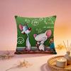 Stylish PPinky and the Brainful Cushion Cover Comfortable Durable Pillow Cover MultiScene for Home Office Car Sofa