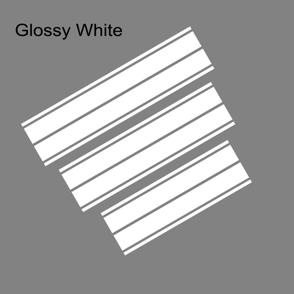 Комплект наклеек-полос для капота, крыши и задней части багажника автомобиля для Dodge Challenger SXT RT в раллийном стиле, виниловые наклейки, аксессуары для автотюнинга