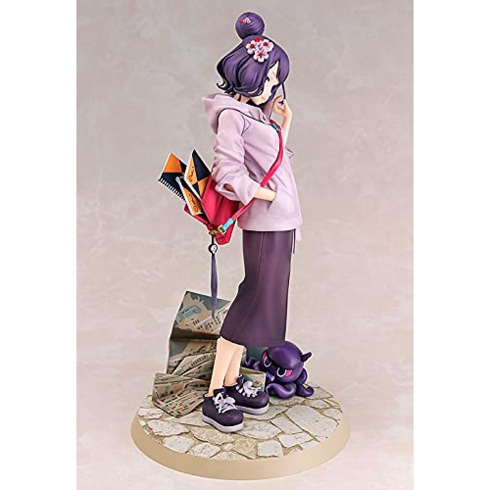FateGrand Order ForeignerKatsushika Hokusai Heroic Spirit Traveling Costume Ver. Масштаб 17, ABS&PVC, окрашенная готовая фигурка P57572