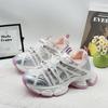 Платформенные кроссовки «папины кроссовки» женские 2025 лето новые тонкая сетка дышащие легкие с небольшой высотой повседневные спортивные туфли