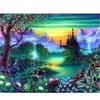 Полный 5D Diy Алмазная картина Туманная страна чудес Дрель Вышивка Крестом Домашний Декор Подарок ручной работы